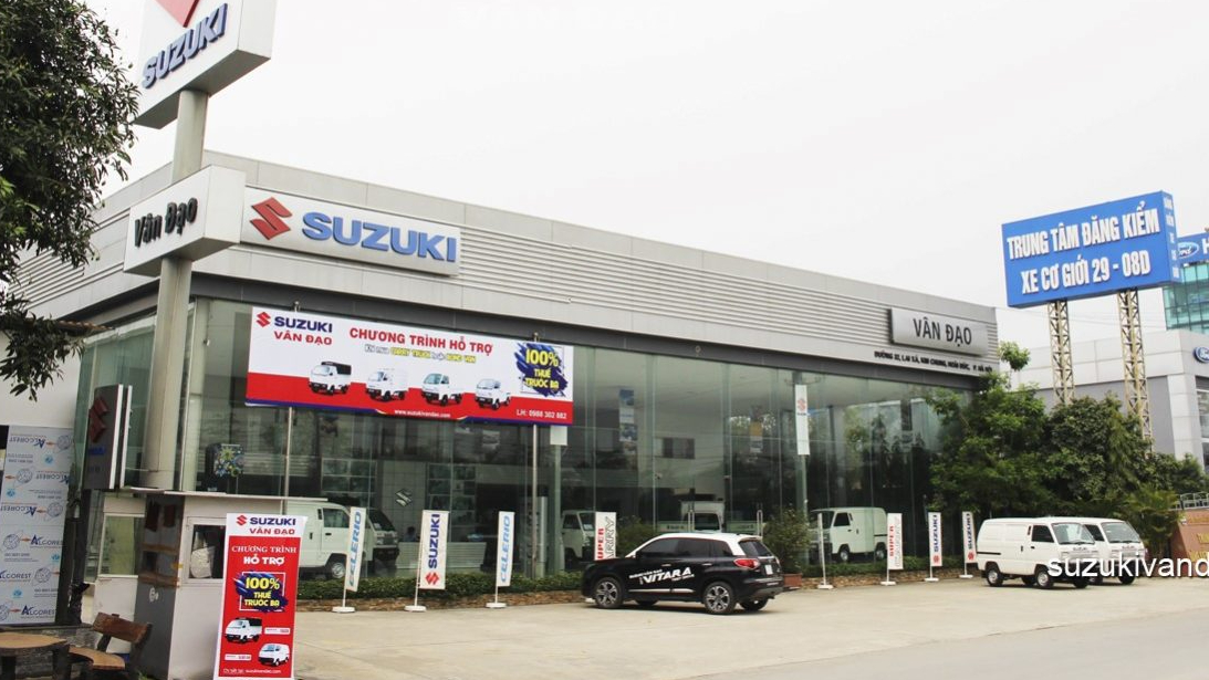 Hà Nội: Đại lý Suzuki Vân Đạo